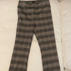 NWT Loft Plaid Pants